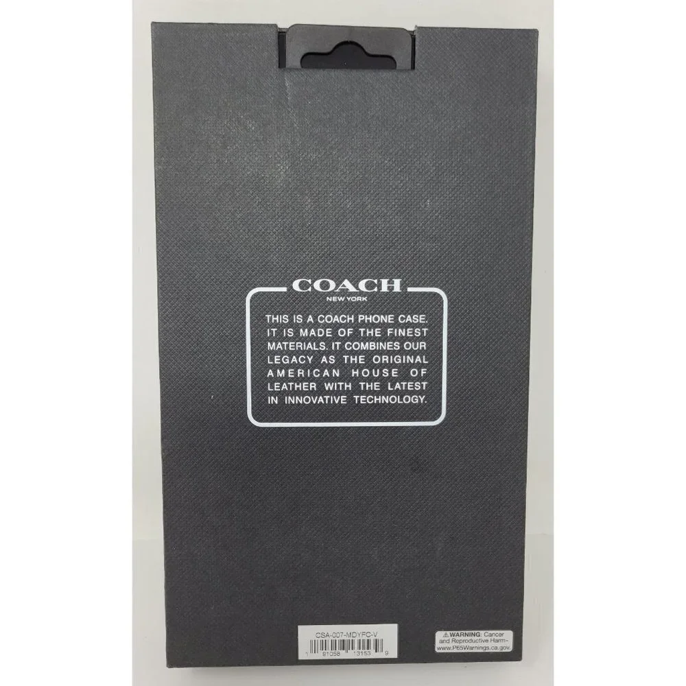 Coach Protective Case for Samsung Galaxy S21+ 5G / S21 Plus Moody Floral Purple - Picture 3 of 5